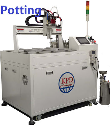 Dispensador de pegamento para la máquina automática de embotellado de resina epoxi y endurecedor