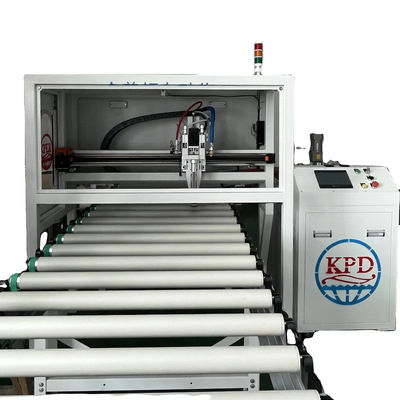 Máquina de pulverización de pegamento epoxi de paneles de madera contrachapada de FRP PUR PU para paneles de panal de miel
