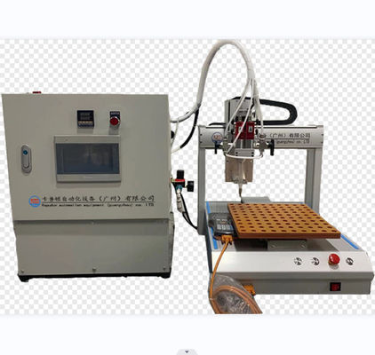 Robot de distribución de pegamento AB de alta precisión para el recubrimiento electrónico de recubrimiento de sellado y unión