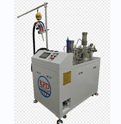Máquina para distribuir resina epoxi de adhesivo para sensores electrónicos de precisión