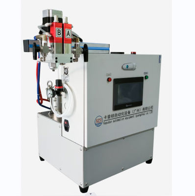 Máquina de adhesivos para mezclar con precisión doses de materiales de dos componentes