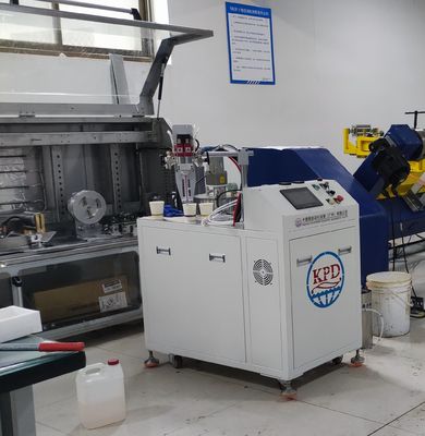 Función de calentamiento en sistemas de mezcladores de dos componentes de distribución con material de embalaje de madera