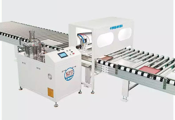 Máquina de unión PUR para paneles Sandwich de Rockwool con inspección de salida por video