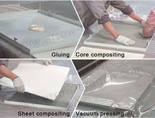 Máquina de unión de PUR de Rockwool Sandwich, máquina de propagación de pegamento