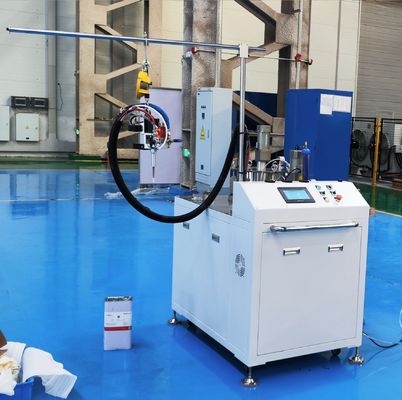 Máquina de moldeado de poliuretano LED ópticamente transparente para moldear compuestos