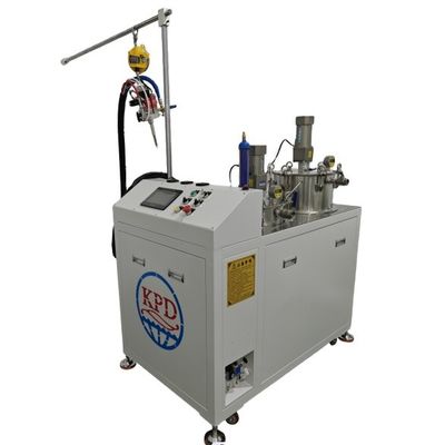Dispensador automático de resina epoxi de bomba de proporción con función de agitación y desespumación por calentamiento