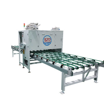Línea automática de rociado de pegamento para panel adhesivo de aluminio de panal de panal de espuma