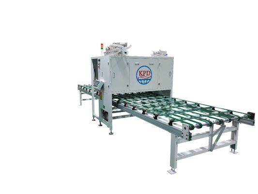 Línea automática de rociado de pegamento para panel adhesivo de aluminio de panal de panal de espuma