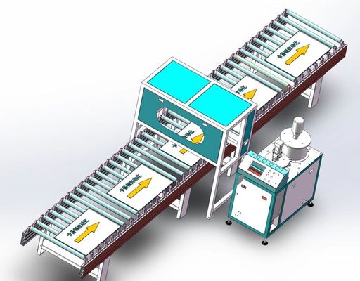 Máquina adhesiva de dos componentes para pana de miel de aluminio y termoplástico