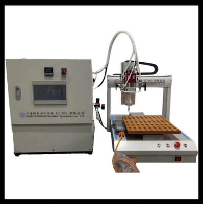 Máquina de embotellado de caucho compuesto de silicona para SMDs finos