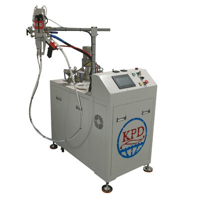 Máquina de distribución manual de adhesivo Ab para el envase de piezas electrónicas