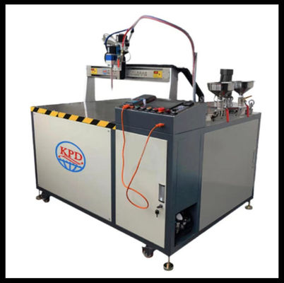 Máquina de fundición de caucho de silicona vertible de 2 partes para envasado y sellado