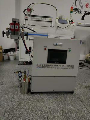 Máquina de distribución CNC para resinas epoxi y endurecedoras