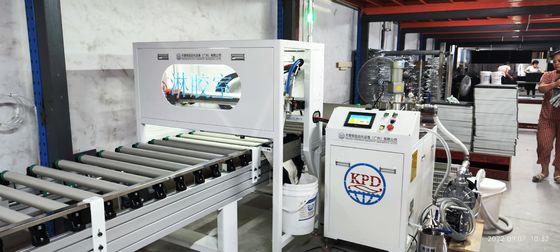 Las partes electrónicas de la máquina de pulverización de adhesivos de PU para paneles de acero inoxidable