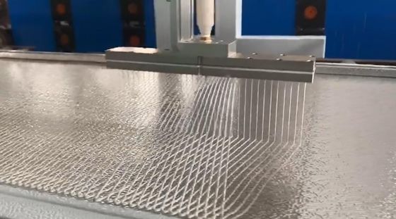 Ab Máquina de colocación de pegamento para chapa de fibra de vidrio en núcleo de panal de aluminio