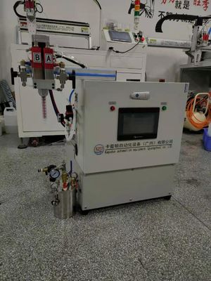 Dispensador de mezclas de resina para la fabricación de PCB