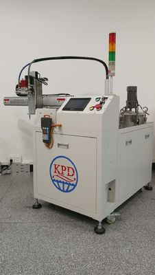 Máquina de pegado de selladores de PU con filtro HEPA con tecnología de embotellado por epoxi