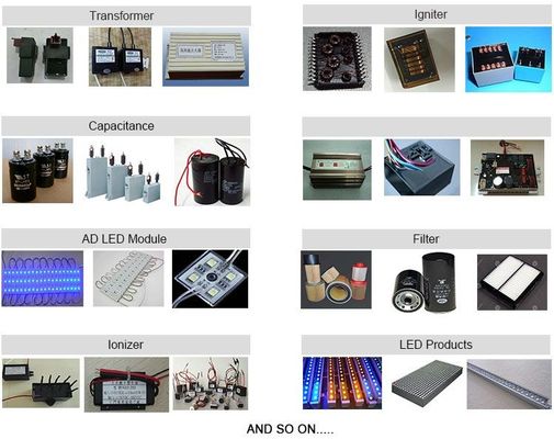 Aislamiento y fundición de la línea de luz LED de la máquina de cocción de adhesivos con resina de silicona AB