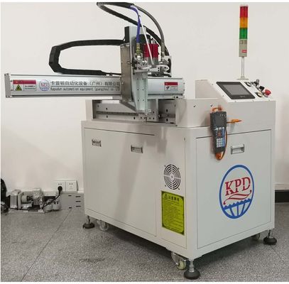 Máquina distribuidora de pegamento robótica para panel de panal de abejas parte AB mezcla compuesta