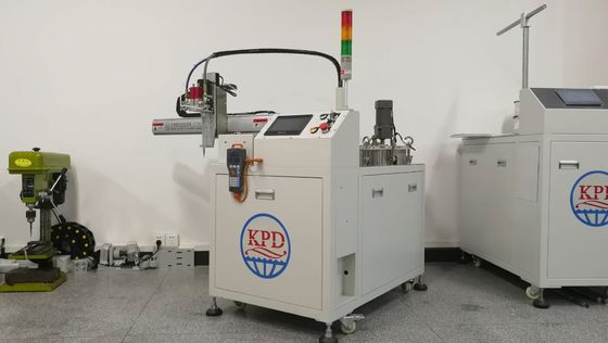 Máquina de embotellado de transformadores con resina