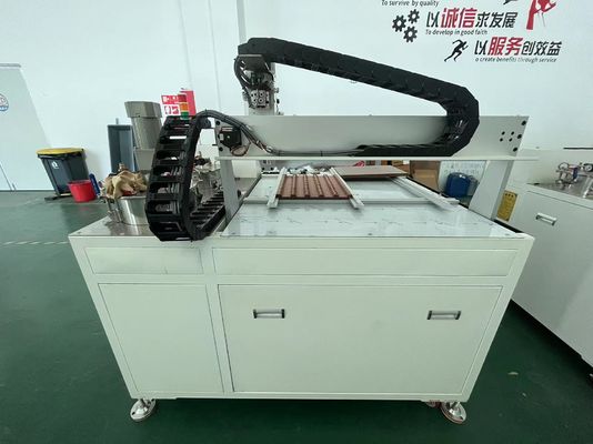Máquina de mezcla automática de pegamento para epoxies o silicios de dos componentes