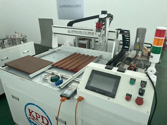 Máquina de mezcla automática de pegamento para epoxies o silicios de dos componentes