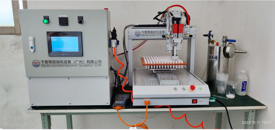 Dispensador de adhesivos de resina epoxi de silicona automático de 3 ejes