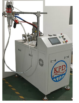 Dispensador automático de medición de resina epoxi para poliuretano en macetas de dos componentes