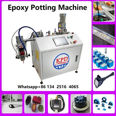 máquina de envasado de epoxi totalmente automática para envasado y encapsulado de bobinas inductoras