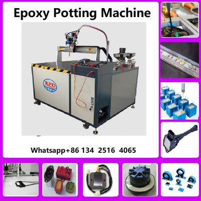 Máquina de embotellado de adhesivo de dos partes Máquina de distribución de pegamento 2K máquina de embotellado de medición para medidores de agua