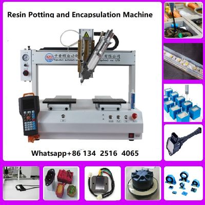 Auto PU Adhesive Epoxy Resin Potting Machine Dispenser de pegamento de dos componentes Dispenser de llenado Dispenser Dispenser de pegamento
