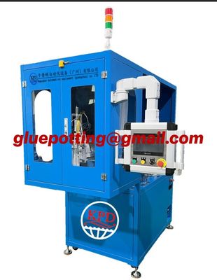 Dispensador de pegamento Robot Dispensador de pegamento epoxi y máquina de moldeo de resina Combina mezcla de líquidos para aplicación precisa de resina.