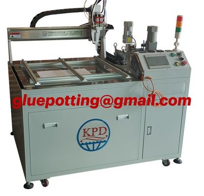 Máquina automática de llenado de resina epoxi y máquina de mezcla de resina trabajan en conjunto para proporcionar un llenado y mezcla de resina eficiente